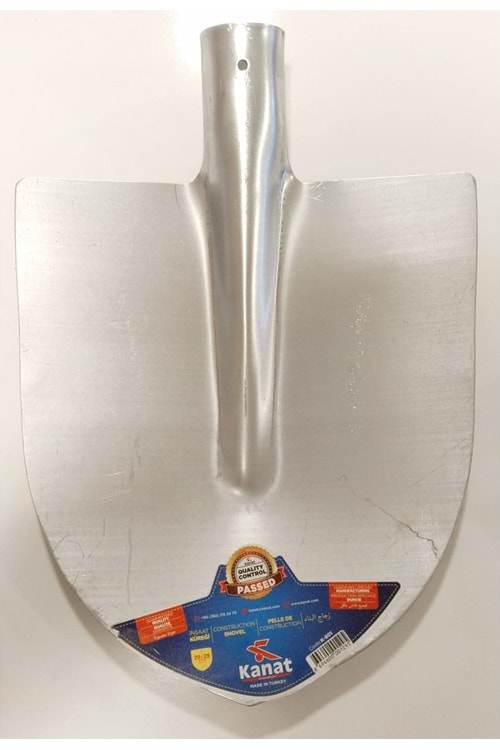 KÜREK -DEMİR -( KANAT ) İNŞAAT KÜREĞİ NO:4 GRİ ( 25 ADET )