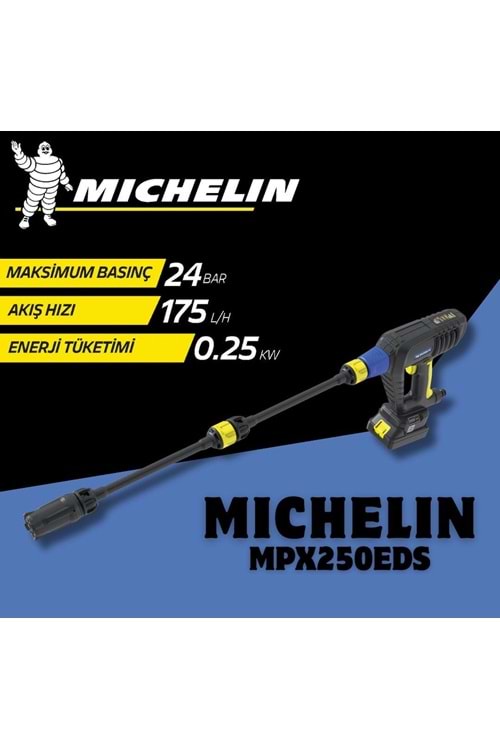 MİCHLEN-AKÜLÜ YIKAMA MAKİNASI (MPX250EDS)