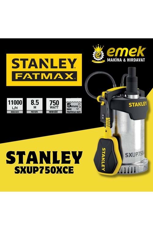 STANLEY-TEMİZ SU DALGIÇ POMPASI-750XCE