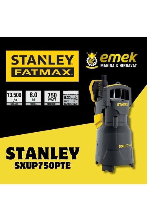 STANLEY-KİRLİ SU DALGIÇ POMPASI-750PTU