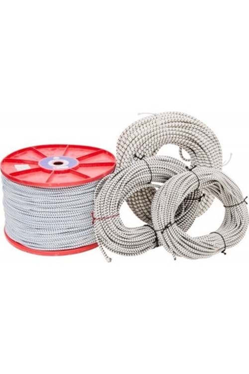 LASTİKLİ (8 MM) İPEK HALAT