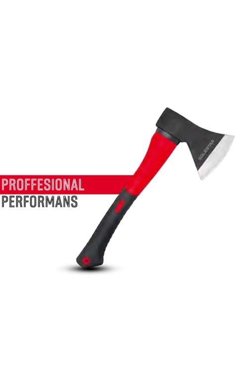 FİBER SAPLI BALTA (500 GR.)(STR1890)(SOLESTAR)(1/6)