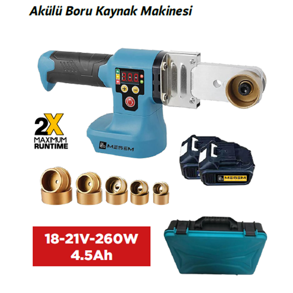 (AKÜLÜ)- BORU KAYNAK MAKİNASI 18-21 V (6350)-(TRİCRAFT)