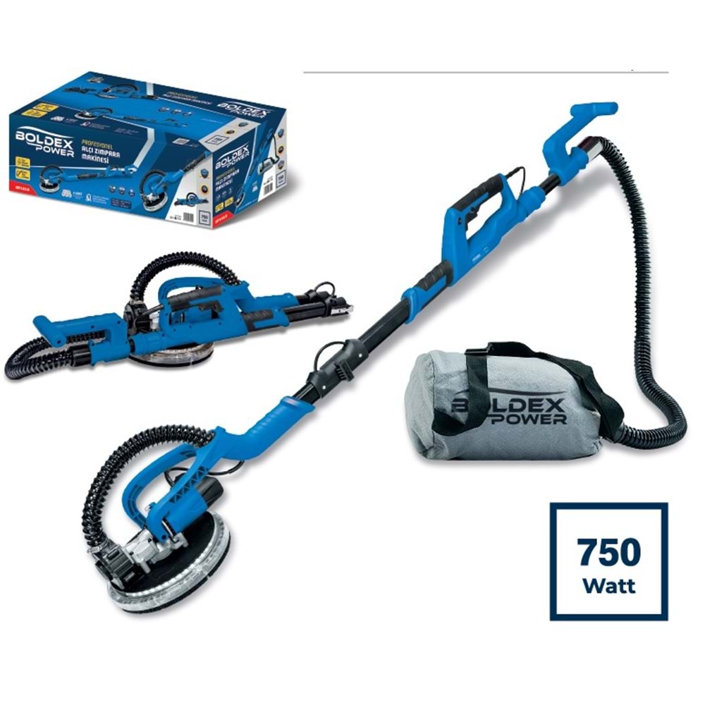 BOLDEX-ALÇIPAN ZIMPARA MAKİNASI 750 W