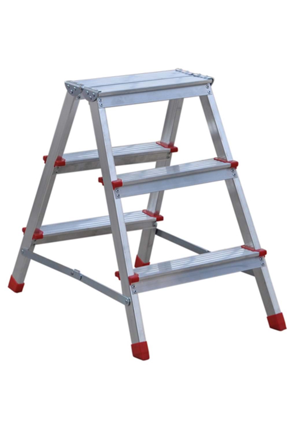 ÇİFT ÇIKIŞ-ALÜMİNYUM 3+3 MERDİVEN