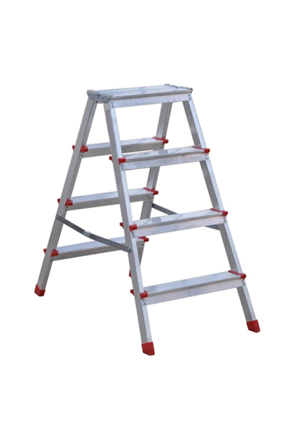 ÇİFT ÇIKIŞ-ALÜMİNYUM 4+4 MERDİVEN