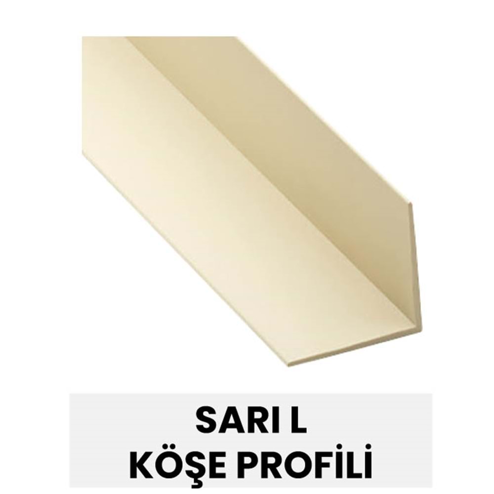 KÖŞE-LAMBİRİ- 30*30 L KÖŞE PROFİLİ (AÇIKMEŞE)