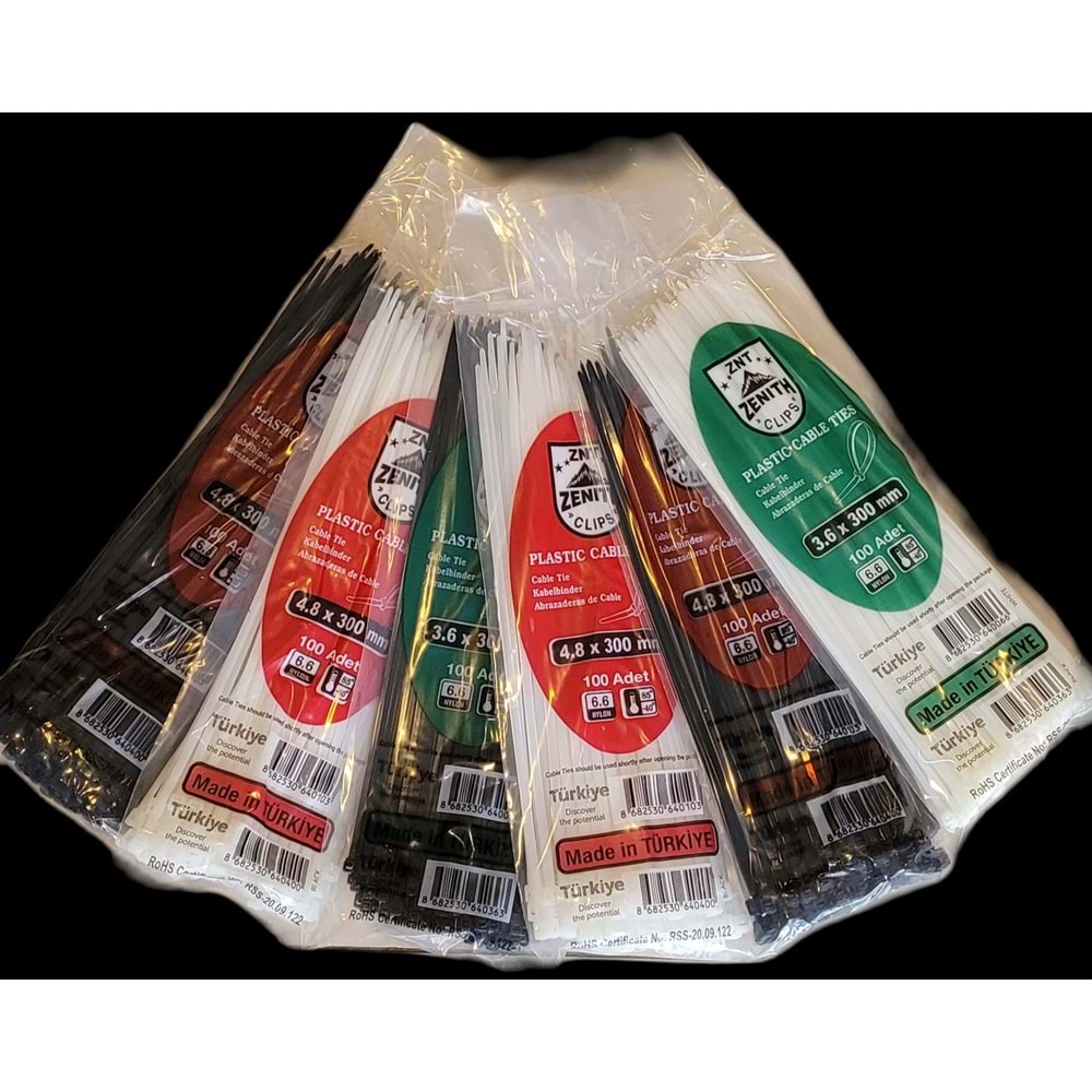 (4.8*300) CIRT KELEPÇE (SİYAH)