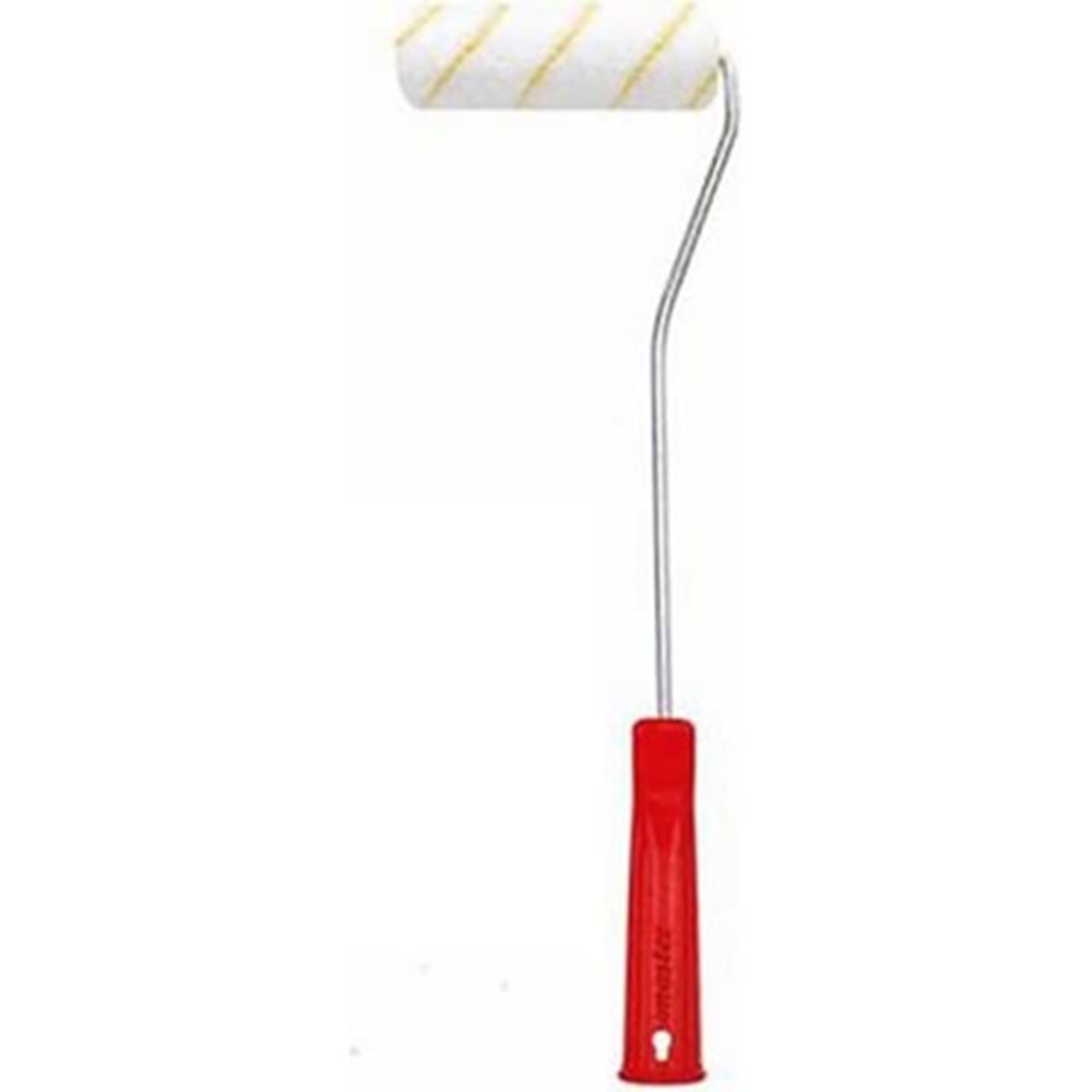 RULO-(KIRMIZI) 10 CM SAPLI -(SATEN)