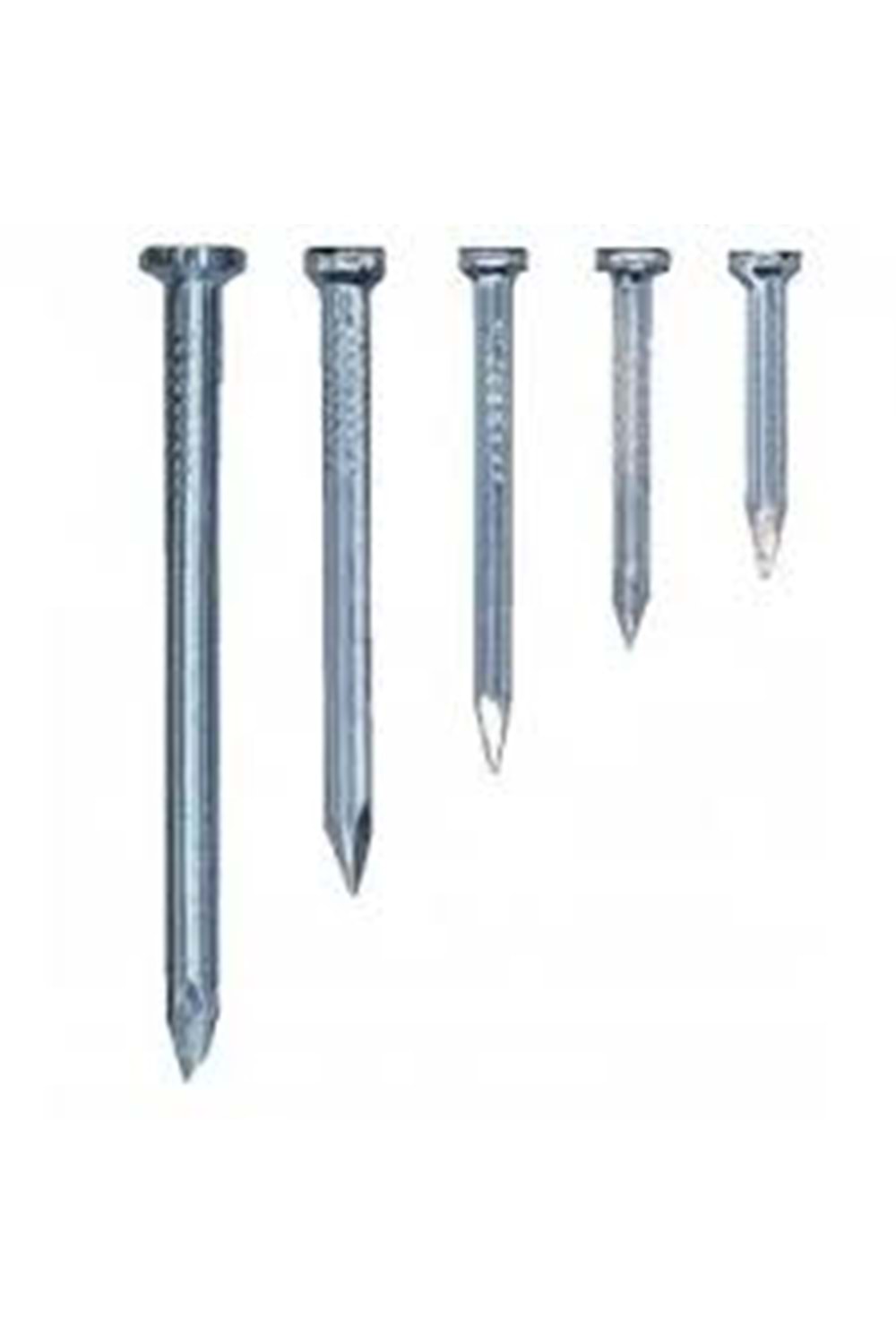 ÇELİK ÇİVİ KANALLI BEYAZ (4*50) (BETON ÇİVİSİ)