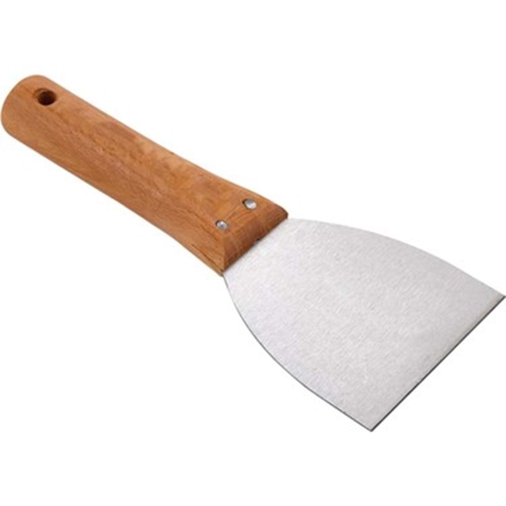 YENAL AHŞAP SAPLI MACUN SPATULASI 10 CM ( 1 / 12 )